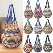 Multiple Colors Nylon Net Bag Weaving Ball Pocket Football Balls
