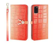 For Samsung Galaxy A41 Cover Wallet - Red