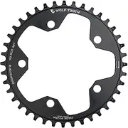 Wolf Tooth Gravel/CX 110 BCD 1x Drop Stop FlatTop Chainring Black 40T