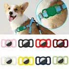 For Apple Airtag Pet Collar Silicone Protective Case Cover GPS Pet Anti-lost э