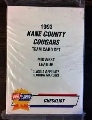 1993 Fleer Pro Cards KANE CTY- Florida Marlins UNOPEN Minor League Set G7015602