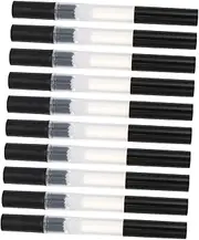 ARTSEWPLY 10Pcs Lip Gloss Container Practical Empty Nail Polish Applicators for Liquids Easy Refill Design Lightweight and Leak for Travel and Nail Art Use