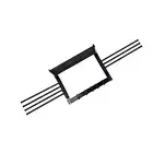 Laundry Drying Rack Wall-mounted Rotating Towel Rack With Hook And Rocker Arm (4