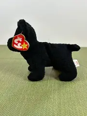 Scottie the Scottish Terrier Retired Beanie Baby TY 1996 Style 4102 PVC Pellets
