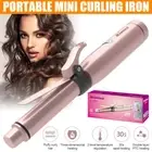 Mini Curling Wand USB Rechargeable Ceramic Hair Cordless Curling Iron