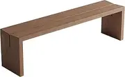 GUAWJRZDP Dining Bench, Dining Room Bench, Wood Bench, Entryway Bench, Indoor Decoration Bench, for End of Bed Dining Room Living Room Entryway Foyer(Brown,160cm/62.9in)