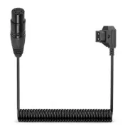 Flexible D Tap to XLR4Pin Power Supply Cord for Camera Monitors Durability