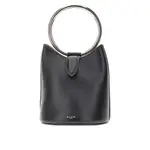 [ALAIA] ALAIA 'Ring' mini leather bucket bag Woman One Size One Size Black