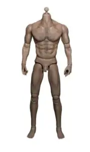 1/6 Male Muscular Body Action Figure Wid Shoulder For 12inch Soldier Model Doll