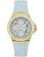 Guess GW0695L1 Blue Silicone Womens Watch