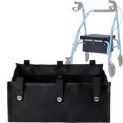 Large Rollator Walker Basket, Under Seat Rollator Bag, Walker Basket for Four...