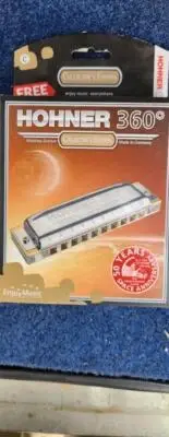 Hohner 360° Harmonica Collectors edition Key of C new