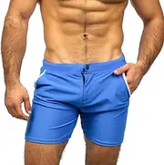 [TADDLEE] Men's Swimwear Square Leg Swim Trunks Brief Bikini Boradshorts Swimsuits