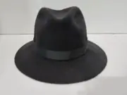 Vintage Country Gentleman Gray Leisure Felt Wool Hat Small w/ Tag New Old Stock