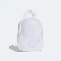在飛比找momo購物網優惠-【adidas 愛迪達】BP MINI 白色 透明 迷你後背