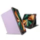 tomtoc 直立式 2020 iPad Pro 12.9吋 4代 多角度軍規保護套, 紫色