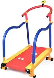 Children's Treadmill, Fitness Equipment Children, with LED Display Children's Home Non-Motorized Treadmill Fitness Equipment for Children to Exercise at Home