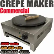 Crepe Maker Commercial Single Non Stick Pancake Maker includes spatula spreader
