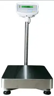 Adam Equipment Model GFK 165aH Bench Scale 75 kg X 1 g /165 X0.002 lb