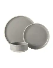 [Hottie] Lucie Dinner Set 12Piece in Taupe