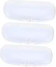 [LIFKOME] 3 Pcs Plastic Frosted Glasses Case Eyeglass Storage Box Soft Pouch Compact Case Portable for Men Women