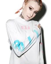 [Joyrich] 7700 Highneck Long Sleeve Tee