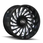 20x9 Cali Off-Road Switchback Gloss Black/Milled Wheel 8x170 (0mm)
