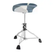 Dixon K Series Moto Drum Throne – Blue/White - PSN13BW