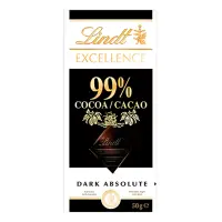 在飛比找博客來優惠-【Lindt 瑞士蓮】極醇系列99%黑巧克力片50g(到期日