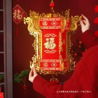 在飛比找樂天市場購物網優惠-元宵龍年新年春節小燈籠中式紅燈籠裝飾布置創意宮燈大門戶外掛飾