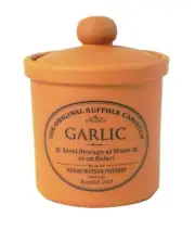 - Garlic Keeper - Terracotta - Made in England - The Original Suffolk Collect...