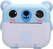 Instant Print Camera for Kids, 1080P HD Digital Video Cameras with 2 Inch 320x240 TFT Screen, Support Music Playback and Casual Games (Blue)