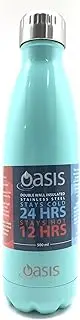 [OASIS] 500ml Double Wall Insulated Drink Water Bottle Vacuum Flask Pirate Bay