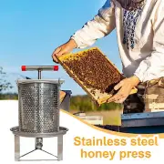 Mesh Bee Honey Press Machine Manual Honey Extractor Stainless Steel Household