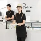 Canvas Waterproof Pinafore Strap Style Grill Apron New Kitchen Apron