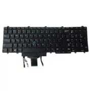 Backlit Keyboard w/ Pointer & Buttons for Dell Precision 7710 Laptops - 383D7