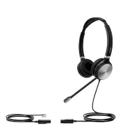 Yealink YHS36 Stereo Noise Cancelling Wireband Headset with Leather Ear Cushions