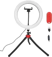 LED Fill Light Folding Live Broadcast SelfieCamera Makeup Desk Light for Live Broadcast
