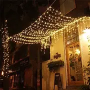 Elegant Wedding Party Reception LED Curtain String Lights – 6M x 3M / 3M x 3M 600 LEDs Twinkle Star Fairy Lights for Home Decorations