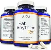 Eat Anything Enzymes, Fructose Malabsorption Aid, Digestion & More -with Prebiotics, Probiotics & Xylose Isomerase -Digestion & Lactose Absorption -May Help Bloating, Gas Relief, IBS & Leaky Gut (120)