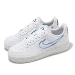 NIKE 耐吉 休閒鞋 WMNS AIR FORCE 1 07 LX 女鞋 白 綠 AF1 皮革 經典 HF5721-111