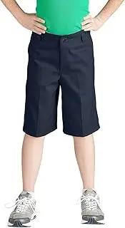 [Dickies] Big Boys' Flex Waist Flat Front School Uniform Short