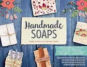 Handmade Soaps Kit: Learn to Make All-Natural Soaps - Includes everything you need to make over 20 soaps: 12 soap molds, 2 measuring spoons, 5 colors of glycerin, paper gift boxes, instruction book