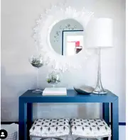 42" Luxury Selenite Sun Burst Gemstone Wall Hanging Mirror Handmade Wall Decor