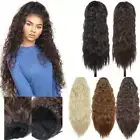 US Thick Hair Ponytail Clip In as Real Human Hair Extension Drawstring Pony Tail