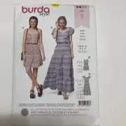 Burda Easy SEWING PATTERN 6403 Women’s' Tiered Dresses Sizes 6-16 New Uncut