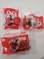 NOS McDonalds Happy Meal Toy Walt Disney World 50th #10-7-5 Mickey Mini & Goofy