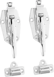 HOMOCONO Cabinet Door Restraint Strong Freezer Door Latches Ct1060 for Cold Storage Set of 2