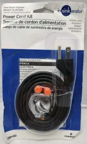 InSinkErator Garbage Disposal Power Cord Kit, CRD-00 New