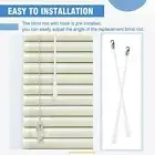 2 Pcs Fiberglass Vertical Blinds Blind Wand Alloy Curtain Stick Window-shades
